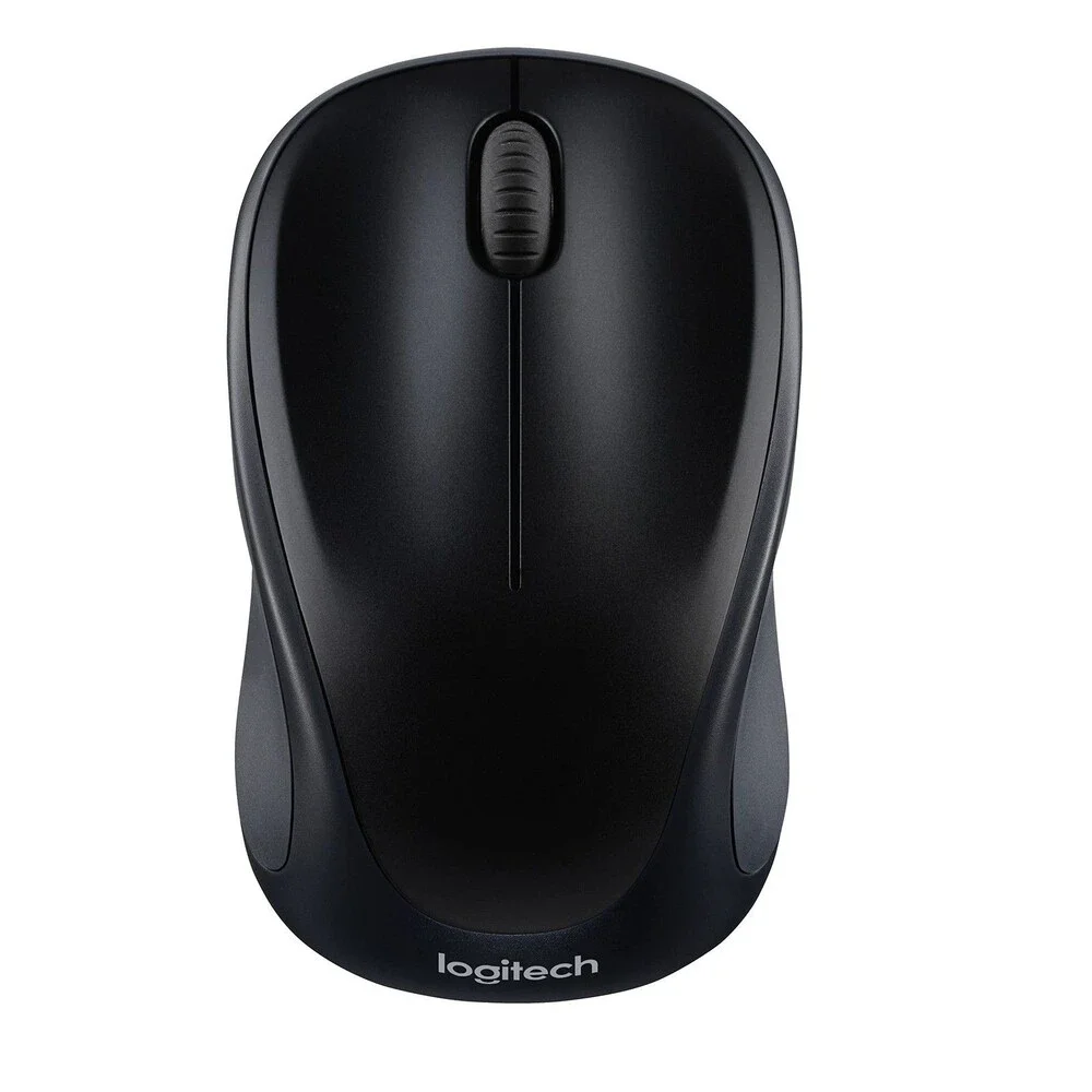 Logitech M317 Wireless Mouse 2.4GHz USB Receiver 1000 DPI Optical Black - New